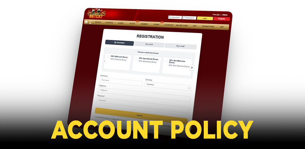 Account Policy