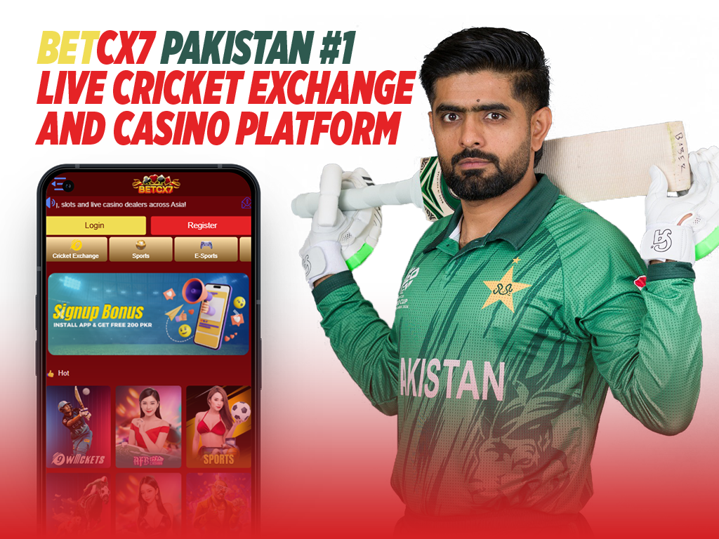 BetCX7 Pakistan Live Cricket Exchange and Casino Platform