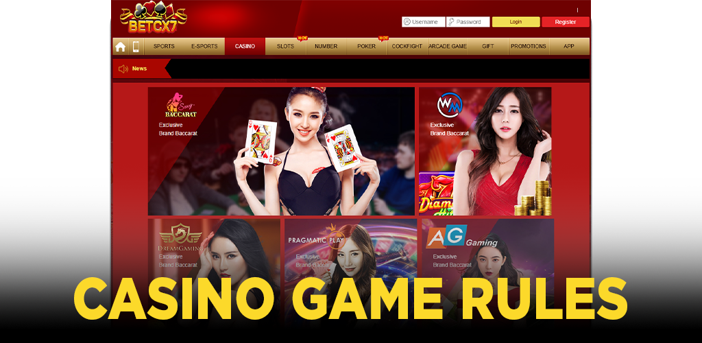 Casino Game Rules