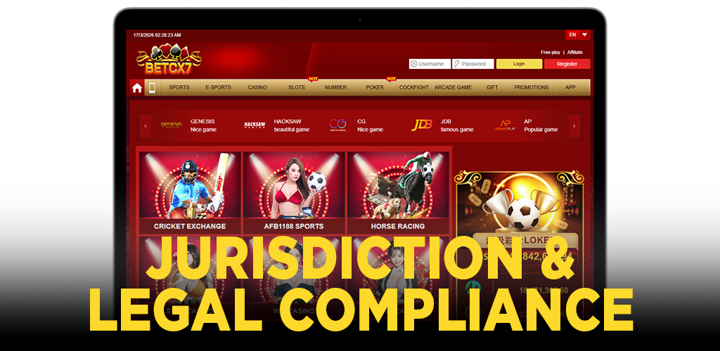 Jurisdiction & Legal Compliance