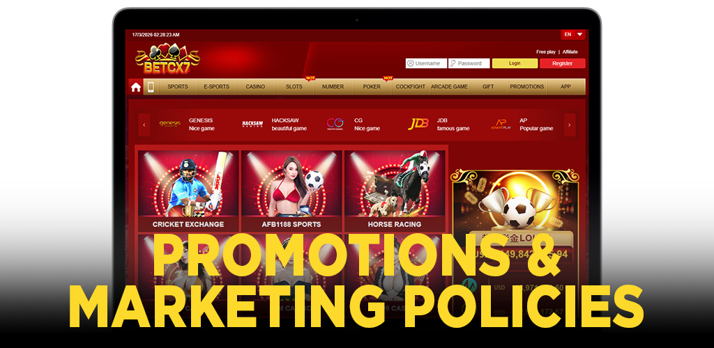 Promotions & Marketing Policies
